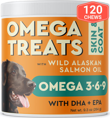 Omega 3 Treats for Dogs (120 ct)