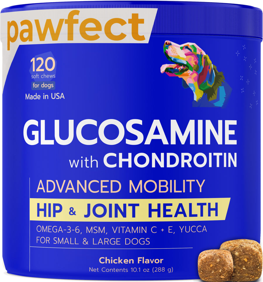 Pawfect Mobility - Glucosamine Treats for Dogs (120ct)