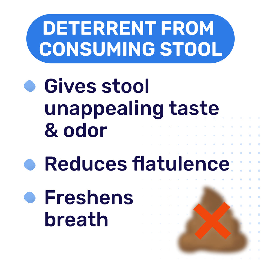 No Poo Chews for Dogs - Stool Eating Deterrent (120ct)