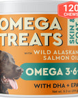 Omega 3 Treats for Dogs (120 ct)